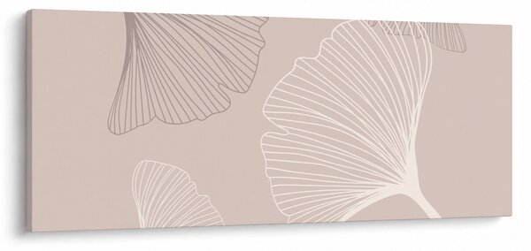 Slika - Bež lišće N⁰6 (120x50 cm)