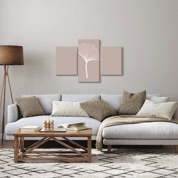 Slika - Bež lišće N⁰5 (90x60 cm)