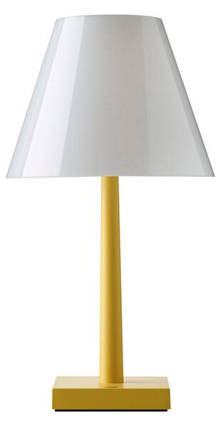 Stolne Lampa Rotaliana, Dina+, prigušiv, Žuta, Dnevna soba, Metal, Dizajn