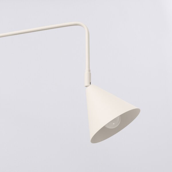 Zidne Svjetiljka SOLLUX LIGHTING, LYS, Bež, Dnevna soba, Metal, Skandinavski