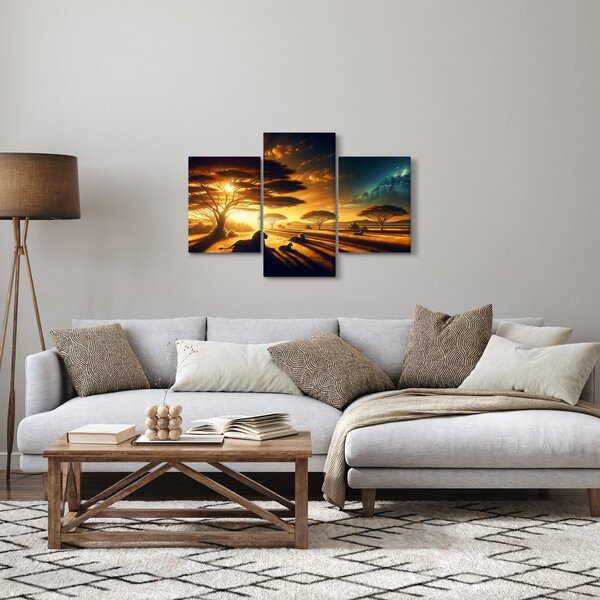 Slika - Lavovi u odmoru (90x60 cm)