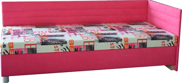 Zondo Jednostruki krevet (kauč) 90 cm Emil 2 (s pjenastim madracem) (D)