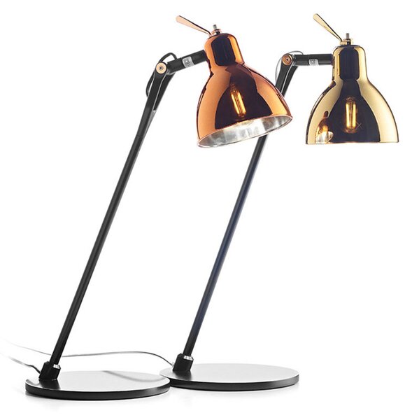 Stolne Lampa Rotaliana, Luxy T0 Glam, Crno, Dnevna soba, Metal, Dizajn