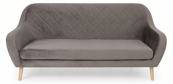 Sivi trosjed CORANTI VELVET