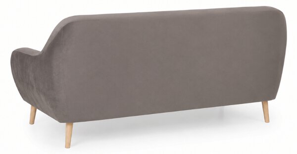 Sivi trosjed CORANTI VELVET