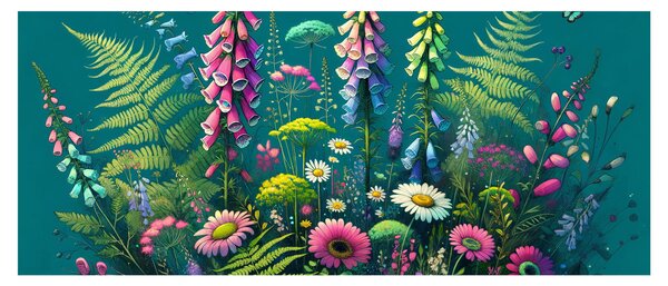 Slika - Poljsko cvijeće (120x50 cm)