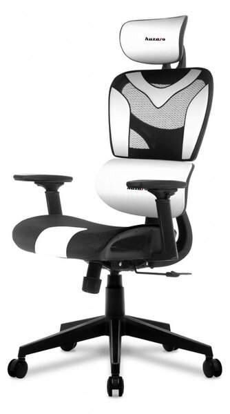 COMBAT 8.0 WHITE bijelo-crna gaming stolica