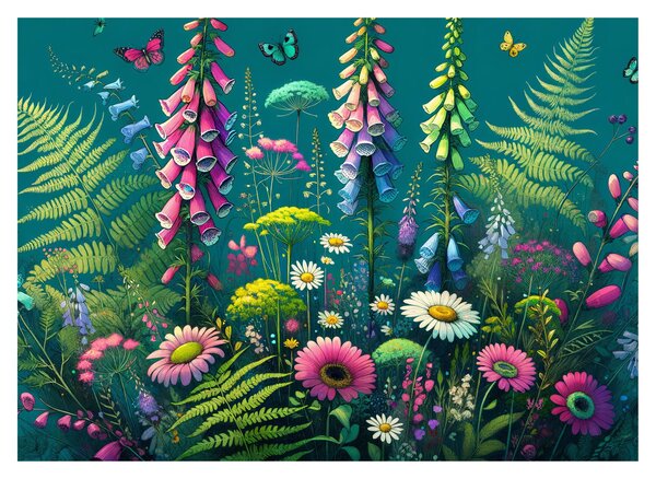 Slika - Poljsko cvijeće (70x50 cm)