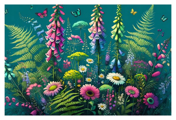 Slika - Poljsko cvijeće (90x60 cm)