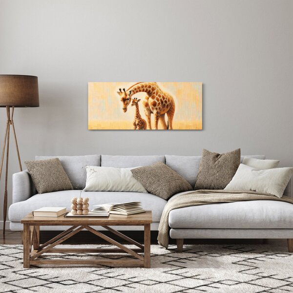 Slika - Žirafe (120x50 cm)