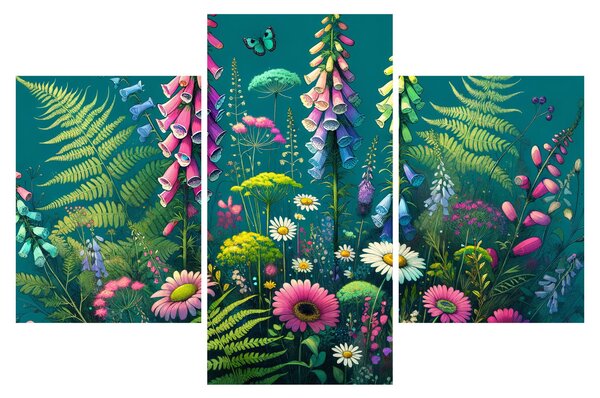 Slika - Poljsko cvijeće (90x60 cm)