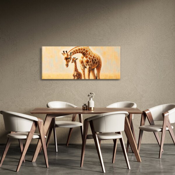 Slika - Žirafe (120x50 cm)