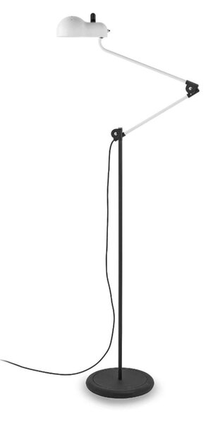 Podne Lampa Stilnovo, Topo, Crno, Dnevna soba, Metal, Dizajn