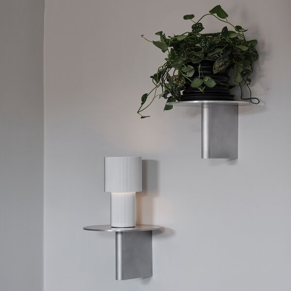Stolne Lampa Herstal, Iluma, prigušiv, Metalik, Dnevna soba, Aluminij, Moderan