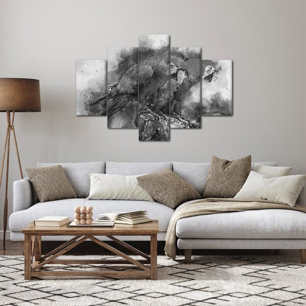 Slika - Vodene boje papige (150x105 cm)