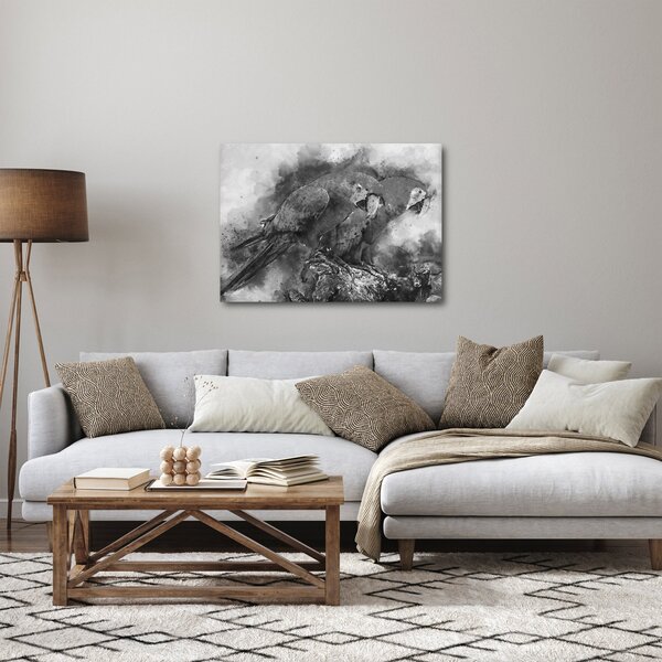 Slika - Vodene boje papige (70x50 cm)