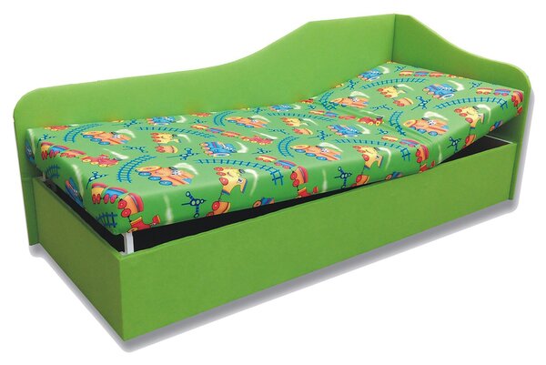 Zondo Jednostruki krevet (kauč) 80 cm Abigail (Vlak 4 + zelena x101) (D)