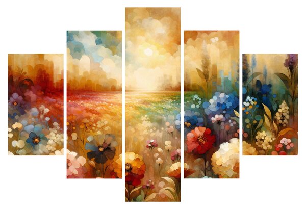 Slika - Šareno polje (150x105 cm)