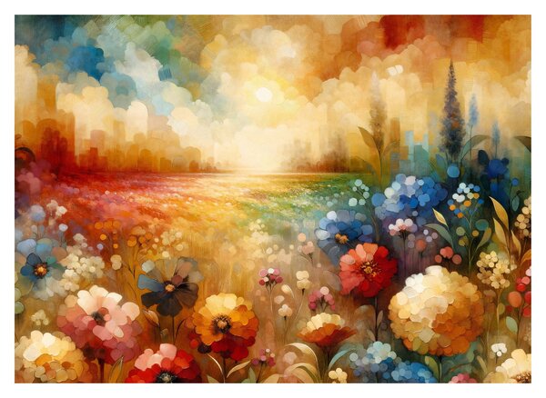 Slika - Šareno polje (70x50 cm)