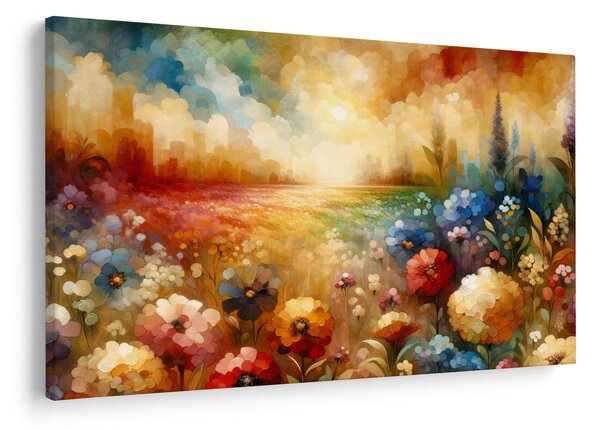 Slika - Šareno polje (90x60 cm)