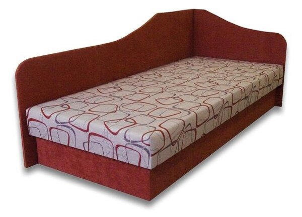 Zondo Jednostruki krevet (kauč) 80 cm Lady 87 (U boji cigle 41 + Dodo 1008) (D)