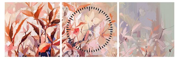 Slika - Slikanje pastelne jeseni (sa satom) (90x30 cm)