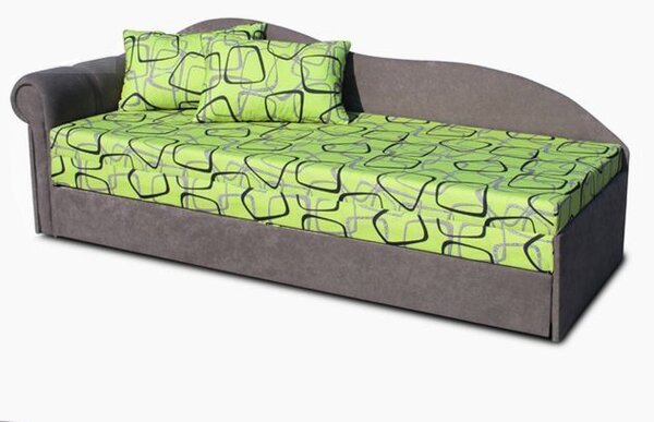 Zondo Jednostruki krevet (kauč) 70 cm Lane II (siva 81 + Dodo 1027) (L)
