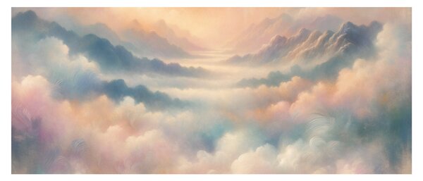 Slika - Oblaci (120x50 cm)