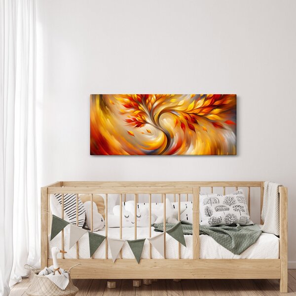 Slika - Jesensko stablo (120x50 cm)