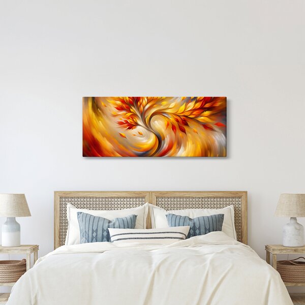 Slika - Jesensko stablo (120x50 cm)