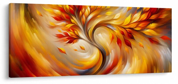 Slika - Jesensko stablo (120x50 cm)