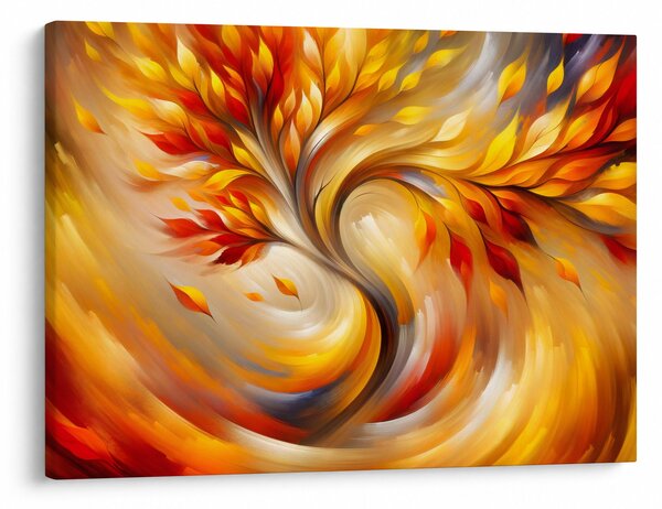Slika - Jesensko stablo (70x50 cm)