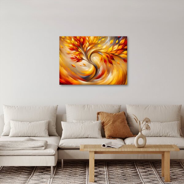 Slika - Jesensko stablo (70x50 cm)