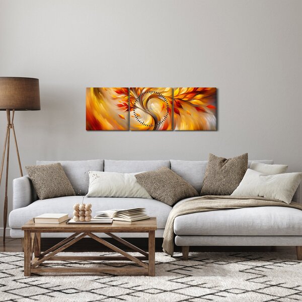 Slika - Jesensko stablo (sa satom) (90x30 cm)