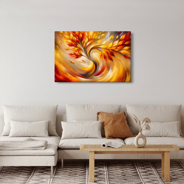 Slika - Jesensko stablo (90x60 cm)
