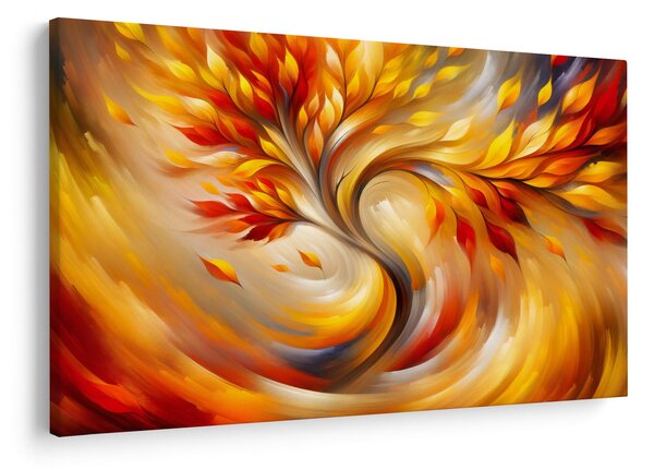 Slika - Jesensko stablo (90x60 cm)