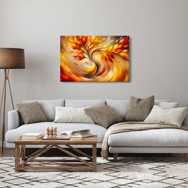 Slika - Jesensko stablo (90x60 cm)