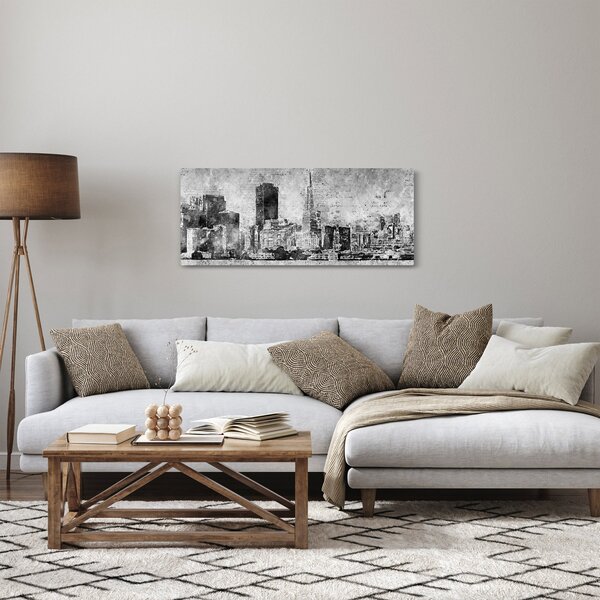 Slika - Grad umjetnosti kave (120x50 cm)
