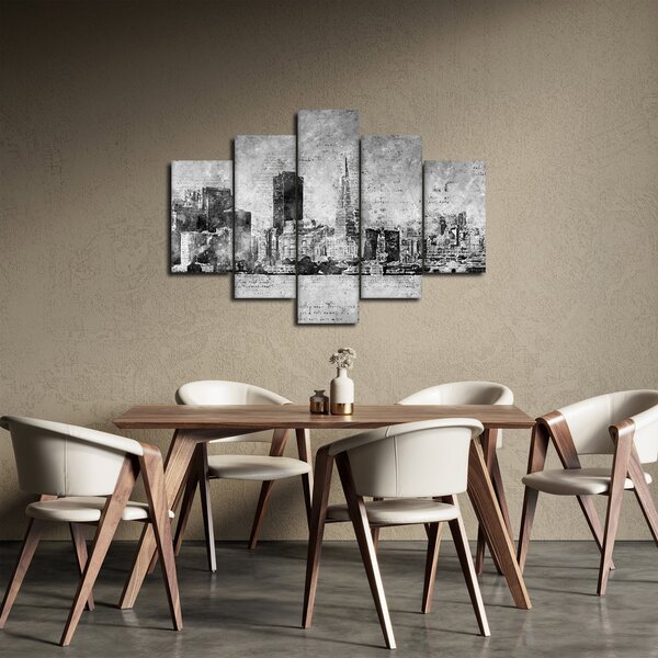 Slika - Grad umjetnosti kave (150x105 cm)