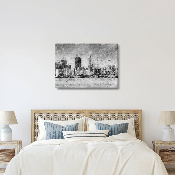 Slika - Grad umjetnosti kave (70x50 cm)