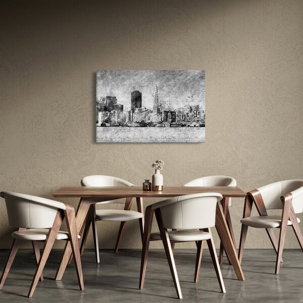 Slika - Grad umjetnosti kave (90x60 cm)