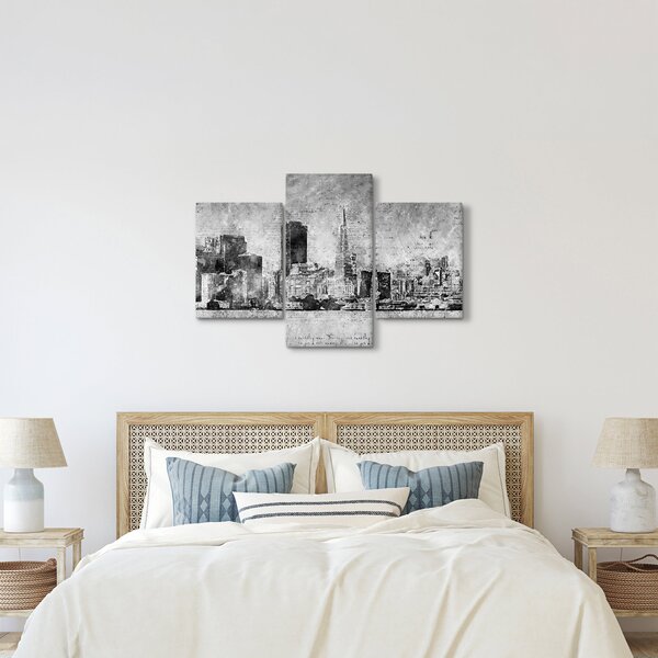 Slika - Grad umjetnosti kave (90x60 cm)