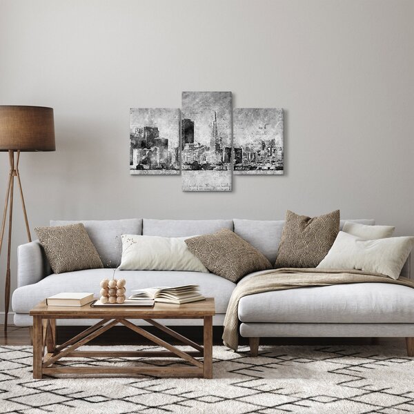 Slika - Grad umjetnosti kave (90x60 cm)