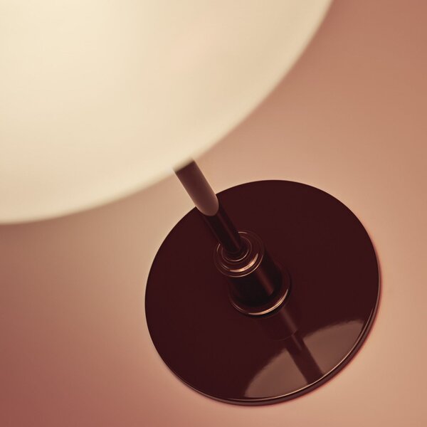 Stolne Lampa Louis Poulsen, PH 2/1, Crvena, Dnevna soba, Staklo, Dizajn