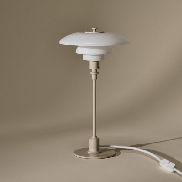 Stolne Lampa Louis Poulsen, PH 2/1, Bež, Dnevna soba, Staklo, Dizajn