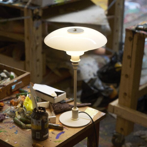 Stolne Lampa Louis Poulsen, PH 2/1, Bež, Dnevna soba, Staklo, Dizajn