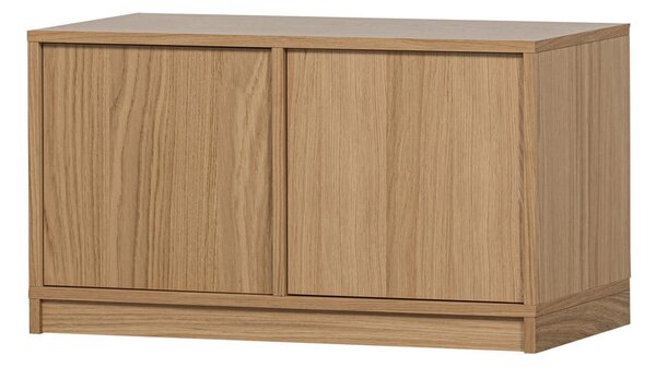 Modularna TV komoda u dekoru hrasta u prirodnoj boji 77x44 cm Modulair – vtwonen