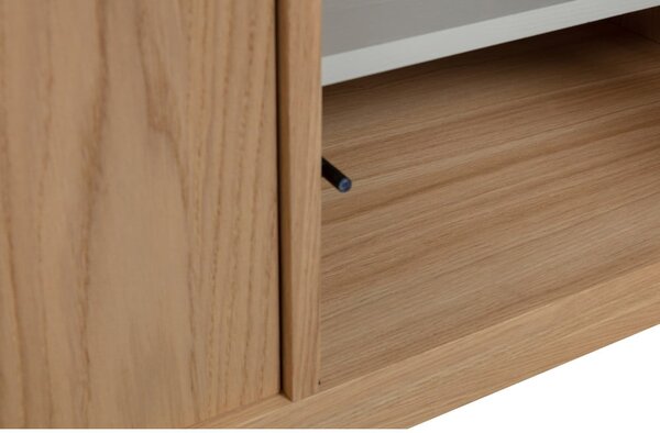 Modularna TV komoda u dekoru hrasta u prirodnoj boji 77x44 cm Modulair – vtwonen