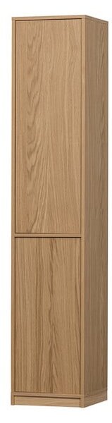 Modularna škrinja za pohranu u dekoru hrasta u prirodnoj boji 40x199 cm Modulair – vtwonen