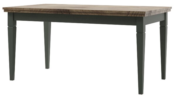 Zondo Blagovaonski stol- Elvina Typ 92 (tamnozelena + hrast lefkas) (za 8 i više osoba). Akcija -46%